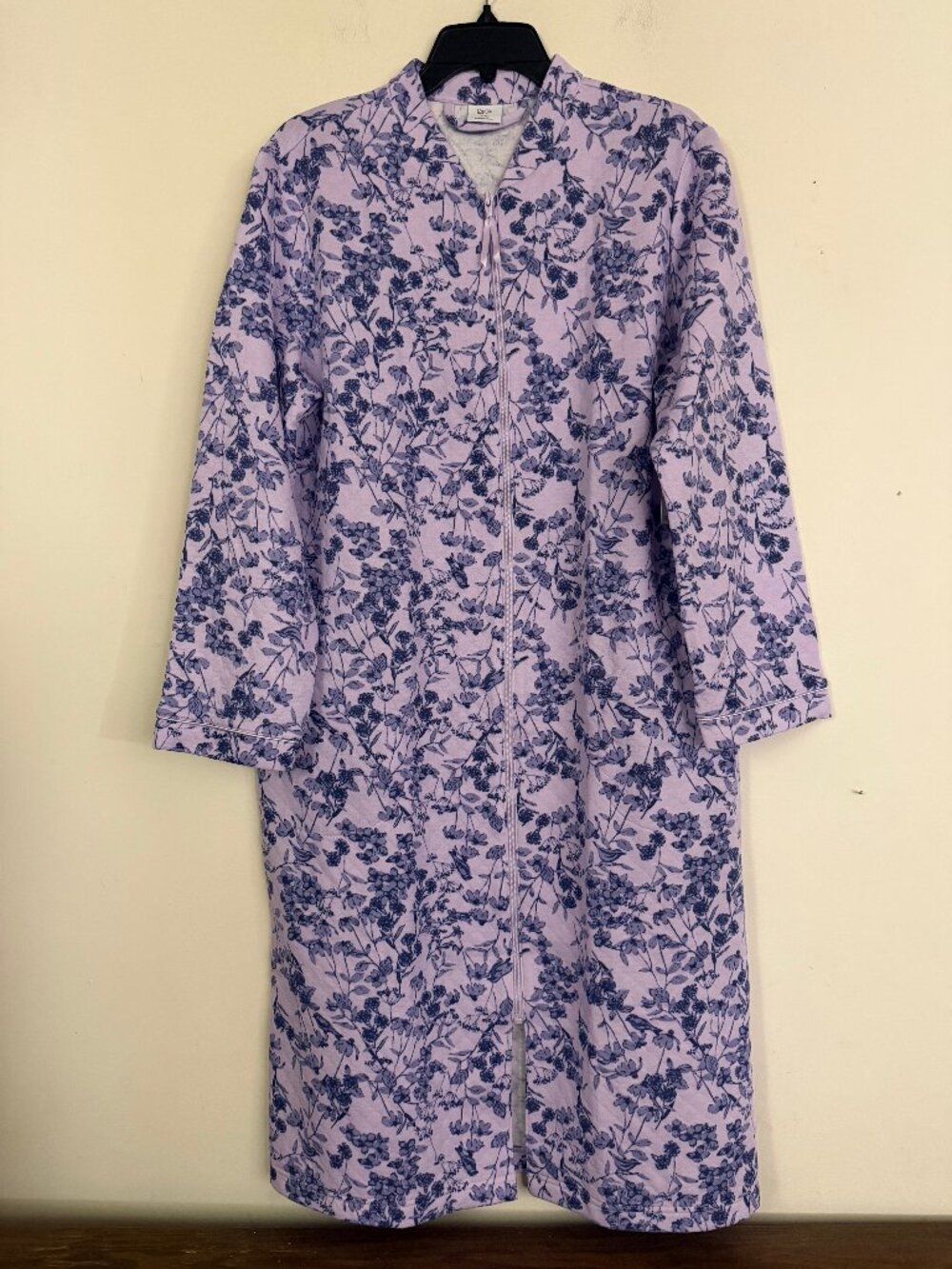 Croft & Barrow Quilted Zip Robe MP - Picture 5 of 8